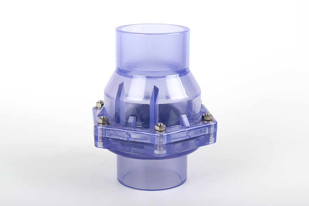 武隆透明翻板式止回阀